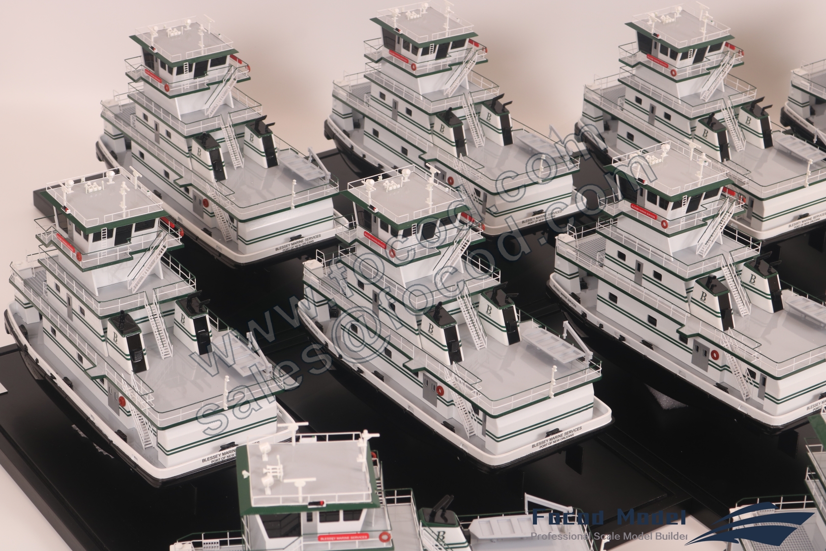 custom made model of 76 feet Tug Boat